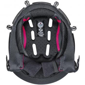 Forro interior Nolan N70-2 GT Clima Comfort Negro-Rojo (S)