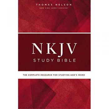 NKJV Study Bible, Hardcover, Red Letter Edition, Comfort Print