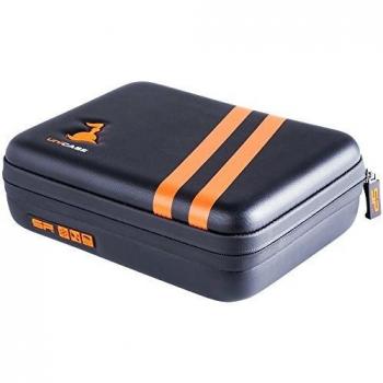 Sp Gadgets Unicase Aqua - Maleta pequeño Proteger Equipos electrónicos con Espuma Flexible, Negro