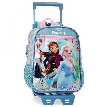 Frozen Awesome Moves Mochila con Carro, 28cm, Azul