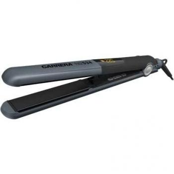 CARRERA Ceramic Hair Straightener 534, Straightens or Curls, LED Display, Swivel Cord