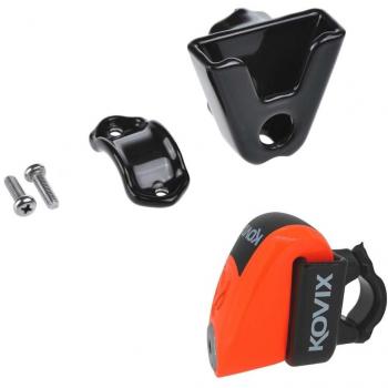 Bloqueo de Disco con Alarma Kovix KS6 - Plata - Perno 5,5mm - Tamaño Único