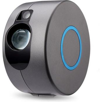 Proyector LED de Cielo Galáctico Colorido con Luz Nocturna Giratoria, Ondas de Agua, Control por Voz y Reproductor de Música