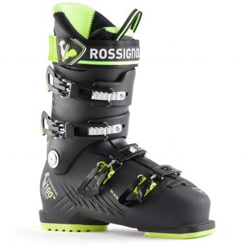 Botas de Esquí Alpino Rossignol Hi-Speed 100 HV negras y amarillas - Talla 28