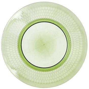 Plato Llano Quid Viba Verde Plástico 27 cm Ø (Pack 12 Unidades)