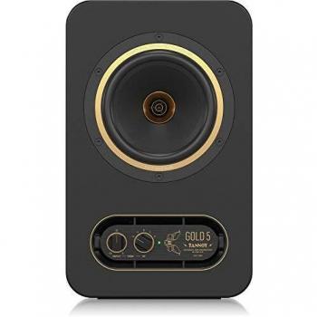 Tannoy GOLD 5 Premium Monitor de referencia de estudio de campo cercano biamplificado de 200 vatios con tecnología patentada de fuente de punto concéntrico doble de 5