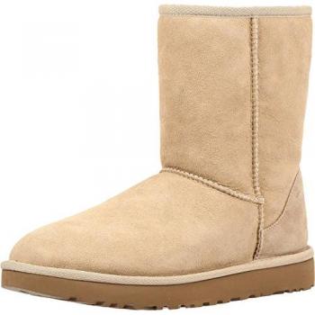 UGG Classic Short II Women's Beige Boots - Size 7 US (37 EU)