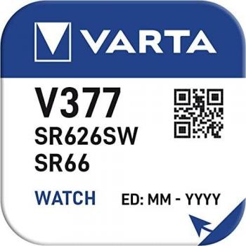 Varta Pila de 1,55 V Electronics V377, pila en un blíster original de 1 unidad