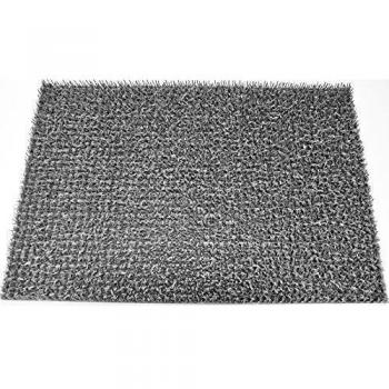 AstroTurf Classic Felpudo Alfombra de Entrada Exterior, 40 x 60 cm, Color Gris Claro, 60x40x1 cm