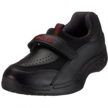 Chung Shi - Zapatillas de cuero para hombre, color negro, talla 41