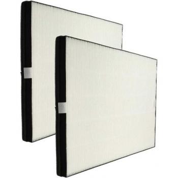 Filtro HEPA 2x Compatible con Philips AC1214, AC1215, AC1217, AC1217i, AC2729, Serie 1000 y 1000i - Filtro de Repuesto para Purificador de Aire