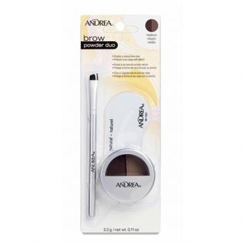 Eurostil Medium Brown Eyebrow Powder Duo