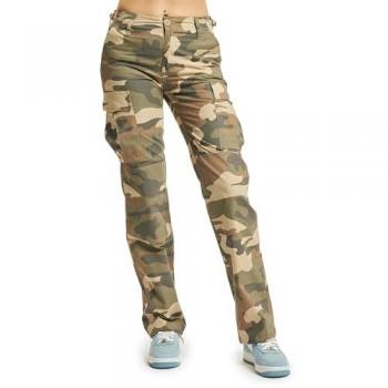 Brandit Women's BDU Ripstop Trousers - Light Woodland - Size 35