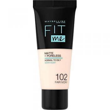 Maybelline Fit Me Matte + Poreless Foundation - 102 Fair Ivory