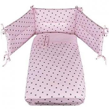 Completo Piumone Picci Stella Stampato Rosa 3pz