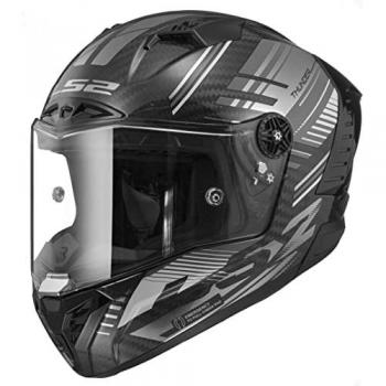 Casco Integral LS2 FF805 Thunder Volt Carbon Negro-Gris XL