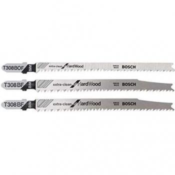 Bosch Professional - Set de 3 unidades de hojas de sierra de calar ExtraClean