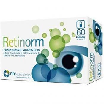 NTC Pharma RETINORM Complemento Alimenticio 60 cápsulas 600mg