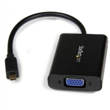 StarTech.com MCHD2VGAA2 Adaptador A/V Micro HDMI a VGA