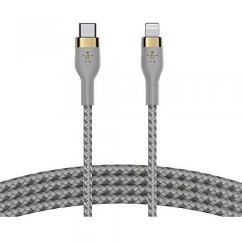 Belkin Boost Charge Pro Flex USB-C a Lightning Cable Antienredos Blanco 1m