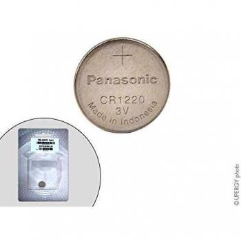 Pila botón de litio CR1220/BN PANASONIC 3V 35mAh en blister