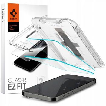 Spigen Glas.tR Ez Fit para iPhone 14 Pro Max - 2 Unidades