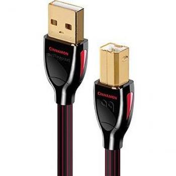 AudioQuest Cinnamon 3 Meter Digital Audio USB Cable A-B