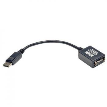 Tripp Lite P134-06N-VGA DisplayPort to VGA Active Adapter Video Converter (M/F) 6-in. (15.24 cm) 0.15 m DisplayPort HD15 Male Female 1920 x 1200