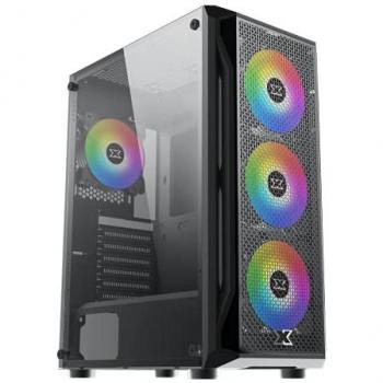 Caja Semitorre ATX Xigmatek Gaming X - Vidrio Templado - Color Negro