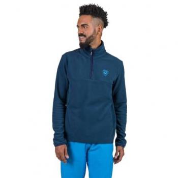 Rossignol Men's Strawpile Half Zip Fleece Jacket - Dark Navy - XXL