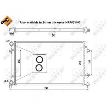 Nrf 56153 Refrigerantes del Motor