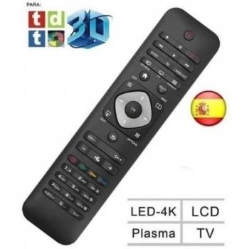 MANDO A DISTANCIA PHILIPS PARA LCD LED PLASMA LED-4K NO REQUIERE PROGRAMACION