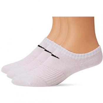 Nike Lightweight No-Show, Calcetines, Hombre, Blanco, 34-38, Pack de 3