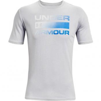 Camiseta de Manga Corta Hombre Under Armour Team Issue Gris claro