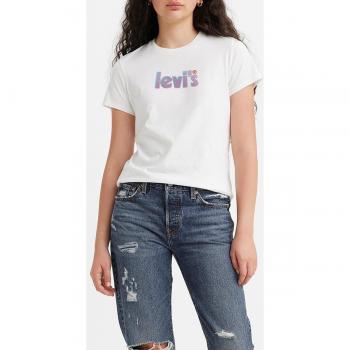 Camiseta Levi's Offset Blanco para Mujer