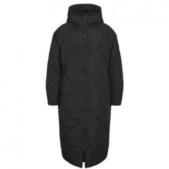 JJXX Sienna Quilted Down Jacket for Women - Black - Size L
