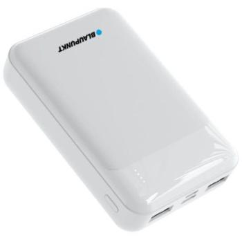 Batería Externa 5000mAh Alta Velocidad Puertos USB y Tipo-C - Blaupunkt BLP7603-112 - Blanco