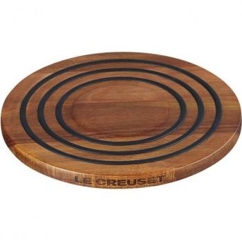 Salvamantel magnético de madera Acacia Le Creuset