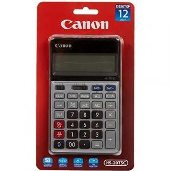 Calculadora de Sobremesa Canon HS-20TSC con 12 Dígitos
