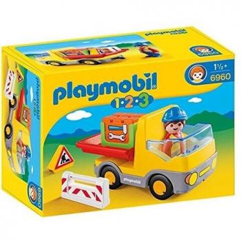 Playmobil 1.2.3 Camion DE CONSTRUCCION