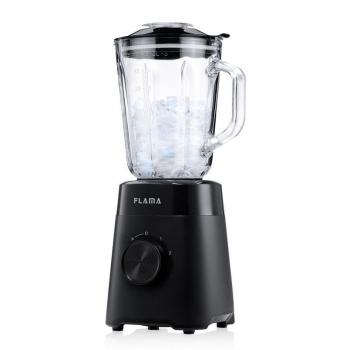 Liquidificador Flama 2232FL, 1000W, vaso de vidrio negro, función Pulse