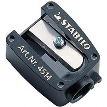 STABILO - Sacapuntas 4514, Color negro