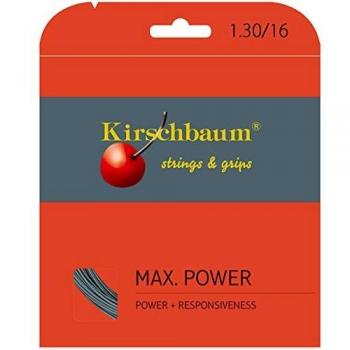 Juego de Cuerdas Kirschbaum Max Power 12m - Antracita