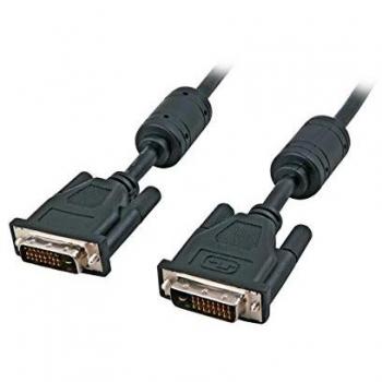 Cable de Video DVI-D Dual Link 10m, 2x DVI-D 24+1, AWG 24, Negro