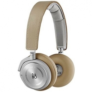 B&O PLAY by Bang & Olufsen BeoPlay H8 BO1642546 - Auriculares encima de la oreja inalámbricos y con cancelación del ruido, compatibles con iOS y Android, para Smartphones y tabletas, color natural