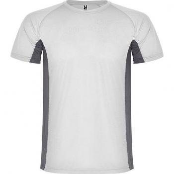 Camiseta técnica deportiva infantil de manga corta con tejido bird's eye