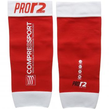 COMPRESSPORT Wadensleeves Pro Racing Calf R2 Swiss Pantorrillera, Unisex, Rojo, 3