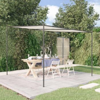 Cenador Gazebo Blanco 3x3m 180 g/m² Acero y Tela