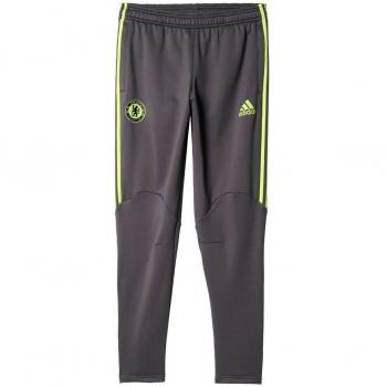 adidas CFC PRE PNT - Pantalón para hombre, color gris / amarillo, talla 2XL