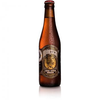 La virgen cerveza artesana marzen 24 botellas de 330 ml total 7920 ml